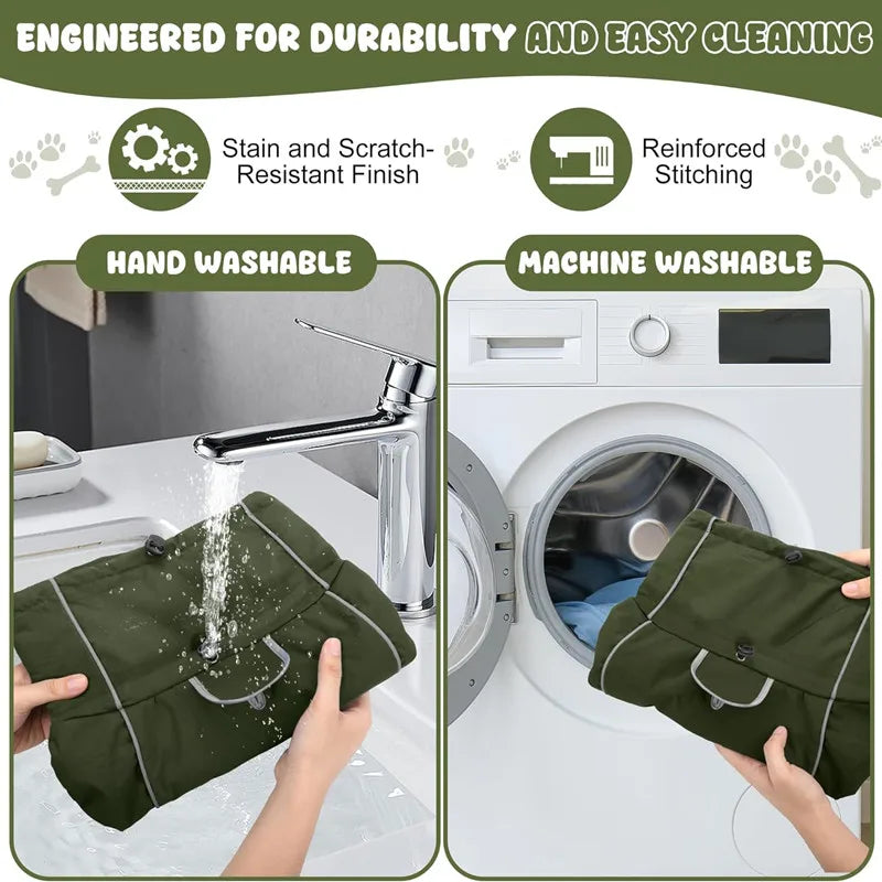 Waterproof Dog Raincoat - Reflective & Adjustable