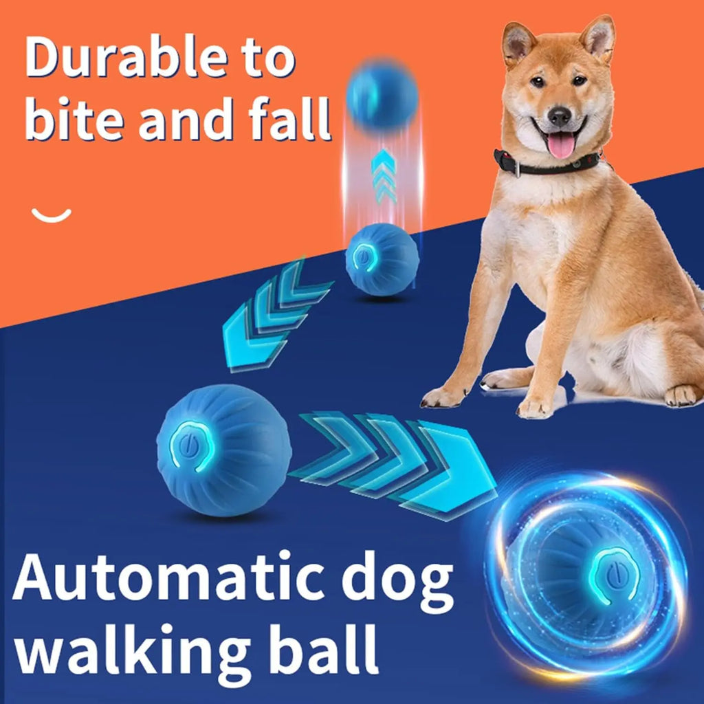Interactive Dog Ball - Automatic Bouncing Toy