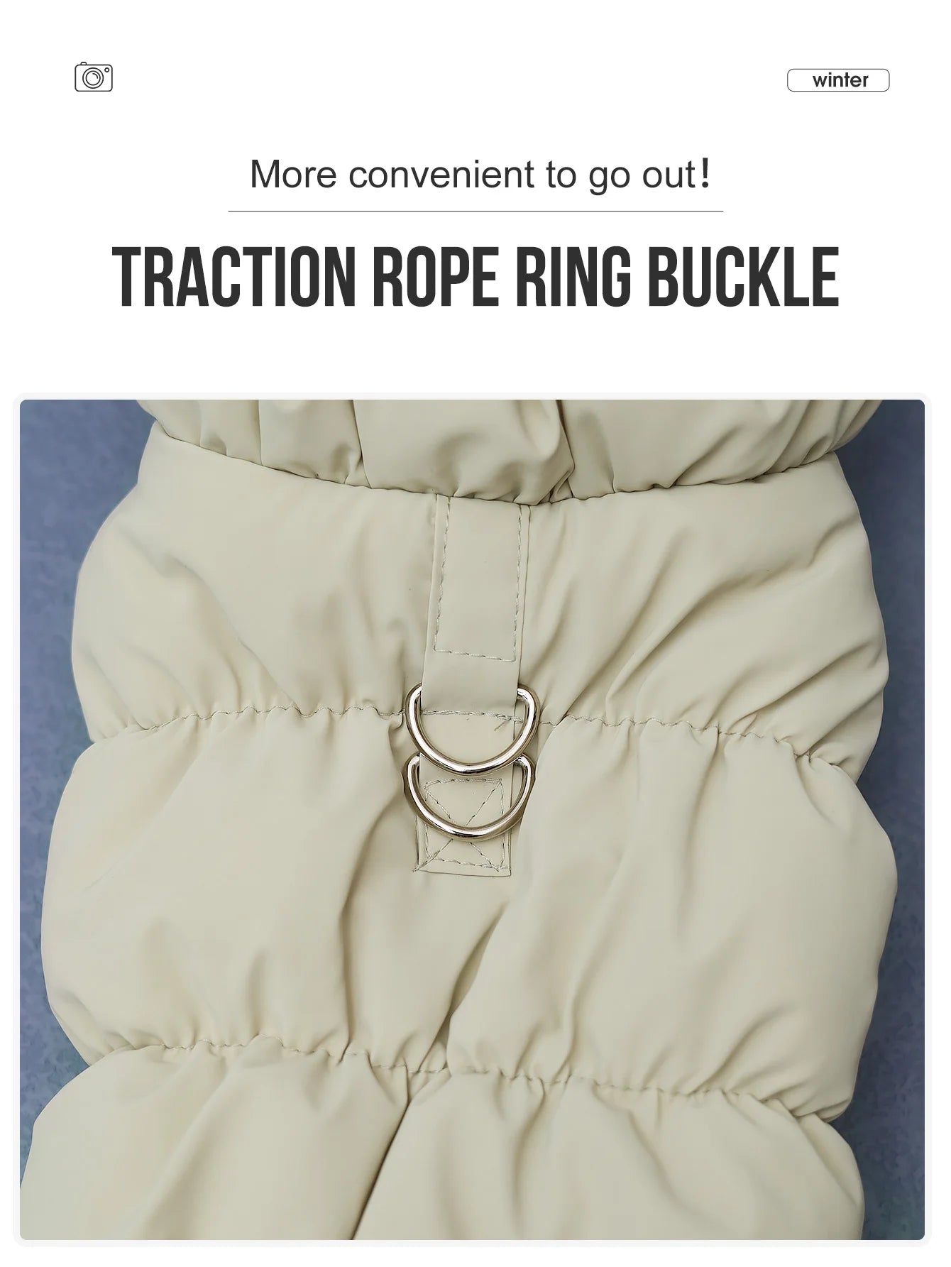 Warm Dog Winter Coat - 3-Layer Insulated Jacket